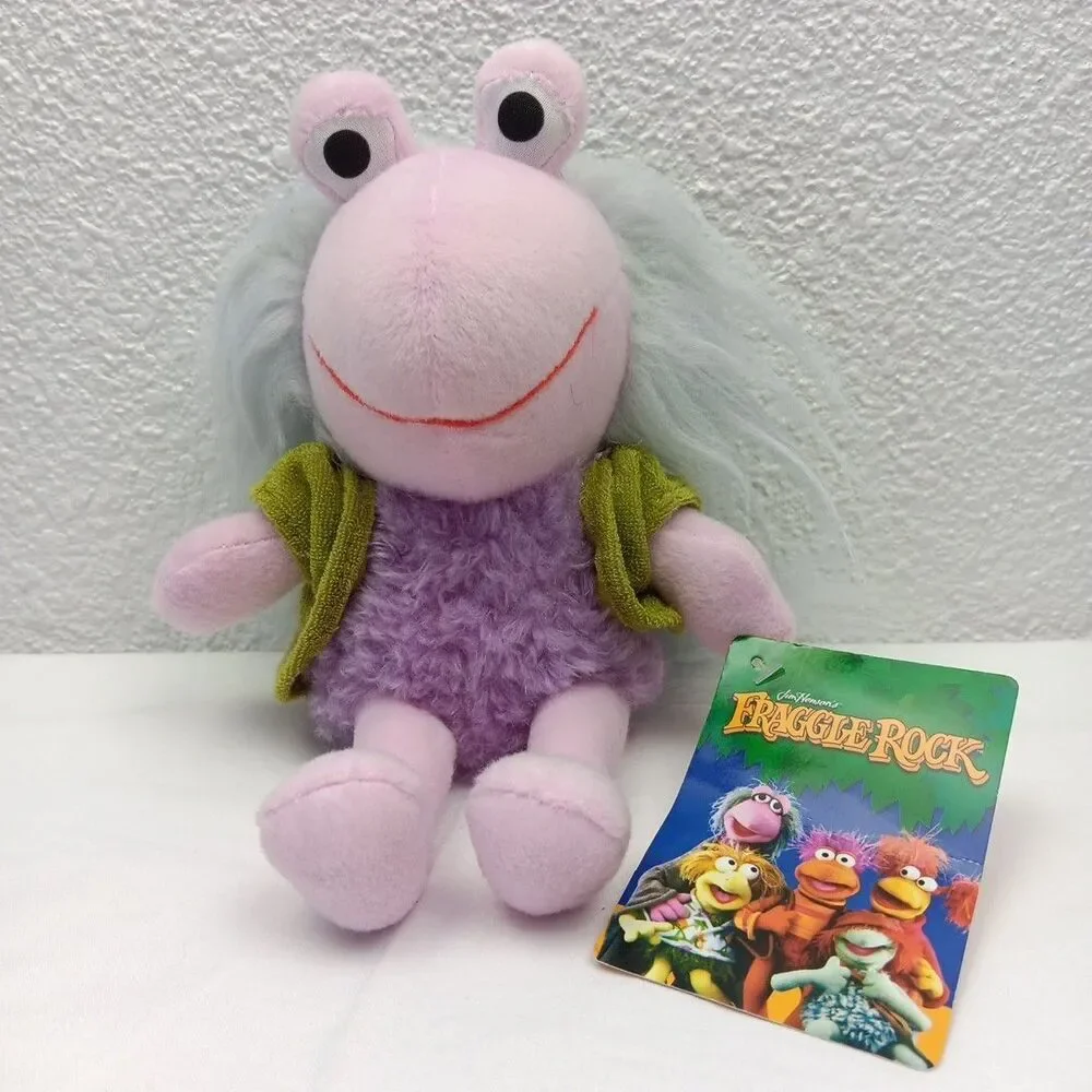 Jim Henson Muppets Fraggle Rock Mokey Big Head Plush 7